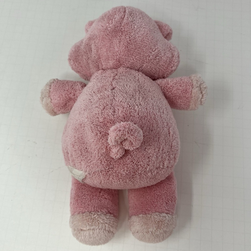 Rare Pink Pig Plush Stuffed Animal Floppy Toy Soft Vintage Collectible 8" - Picture 12 of 14